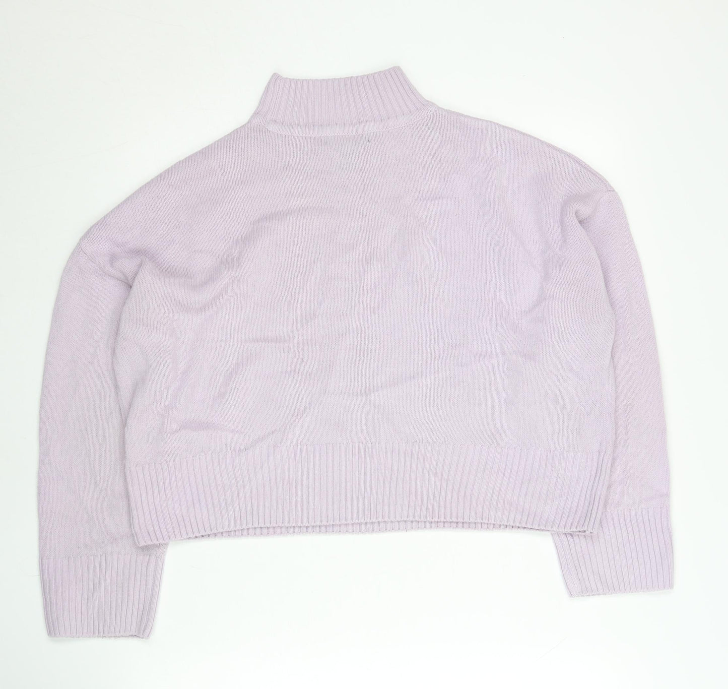 Womens UK Size M New Look Purple Pullover Jumper