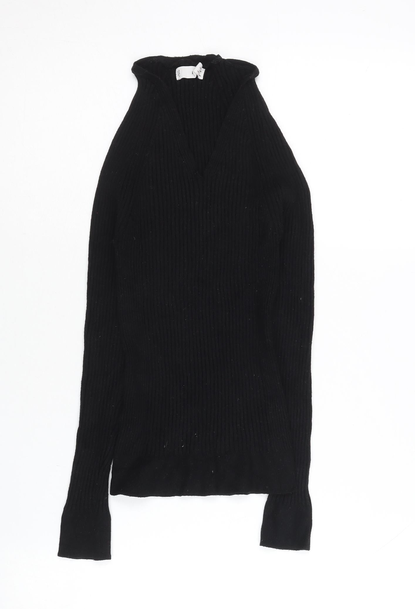Womens UK Size M MNG Black Pullover Jumper