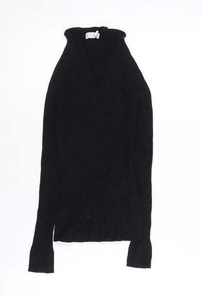 Womens UK Size M MNG Black Pullover Jumper
