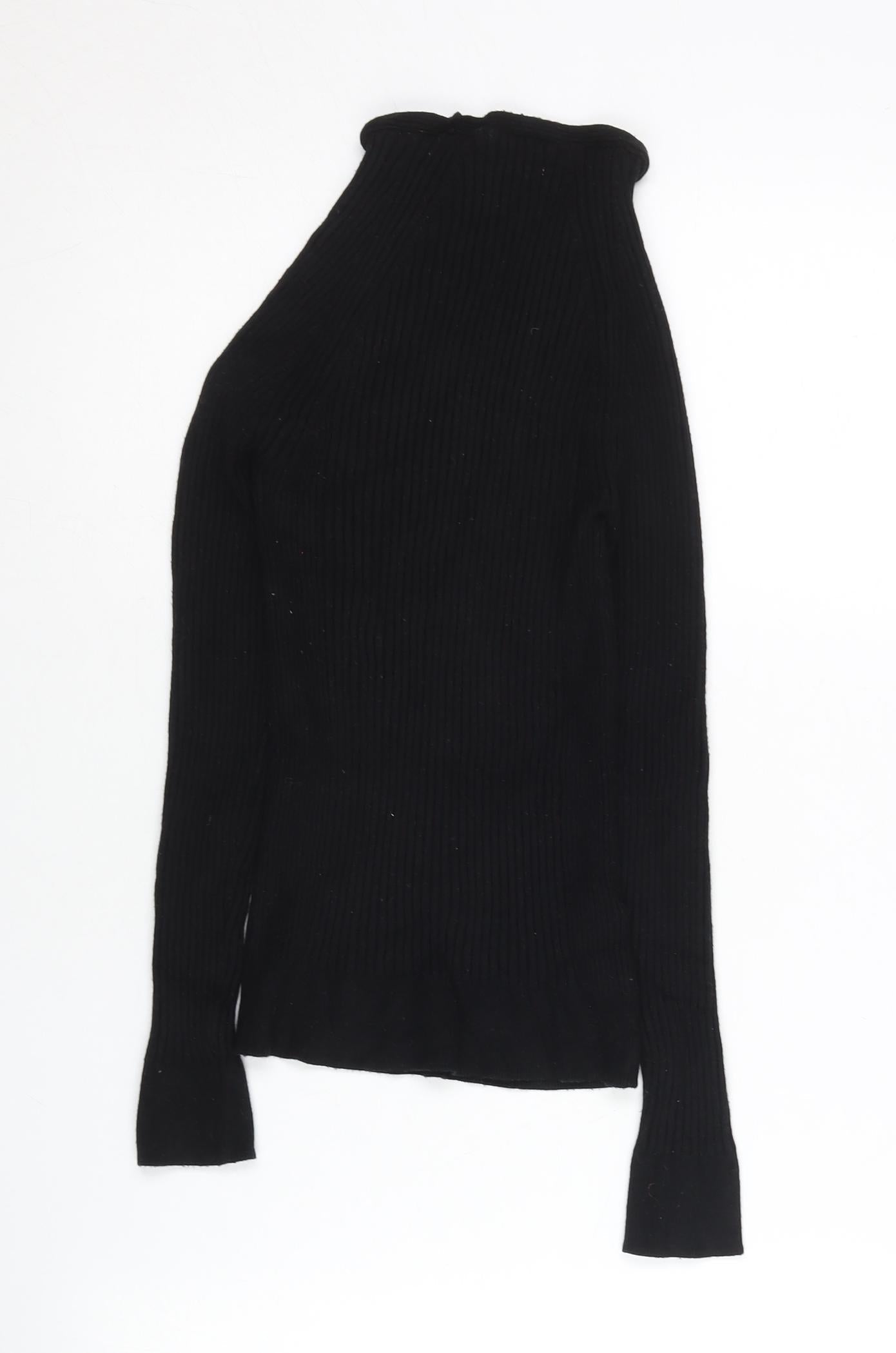 Womens UK Size M MNG Black Pullover Jumper