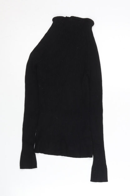 Womens UK Size M MNG Black Pullover Jumper