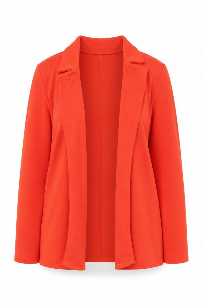 Womens UK Size 10 Boohoo Regular Orange Blazer