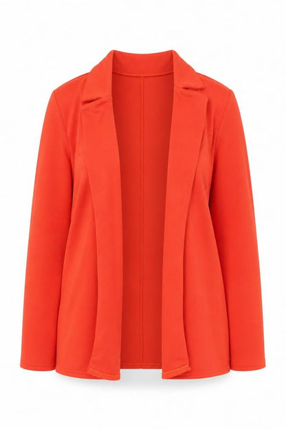 Womens UK Size 10 Boohoo Regular Orange Blazer