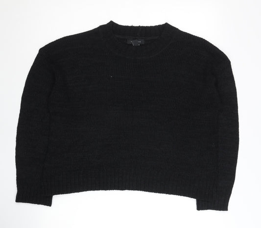 Womens UK Size M New Look Black Pullover Jumper