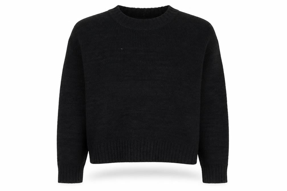 Womens UK Size M New Look Black Pullover Jumper
