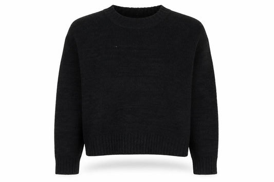 Womens UK Size M New Look Black Pullover Jumper