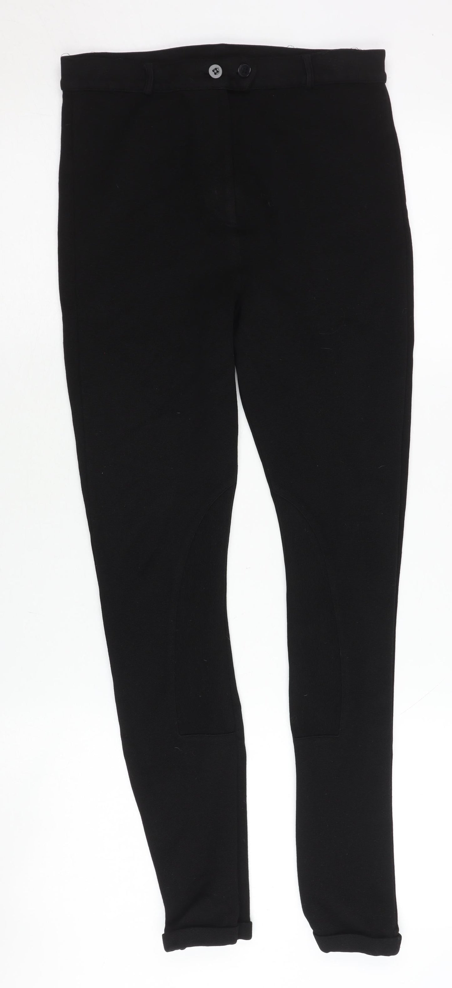 Topshop Women’s Black Slim Fit Stretch Skinny Leggings UK 12