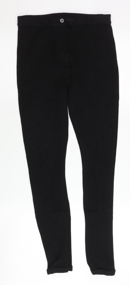 Topshop Women’s Black Slim Fit Stretch Skinny Leggings UK 12