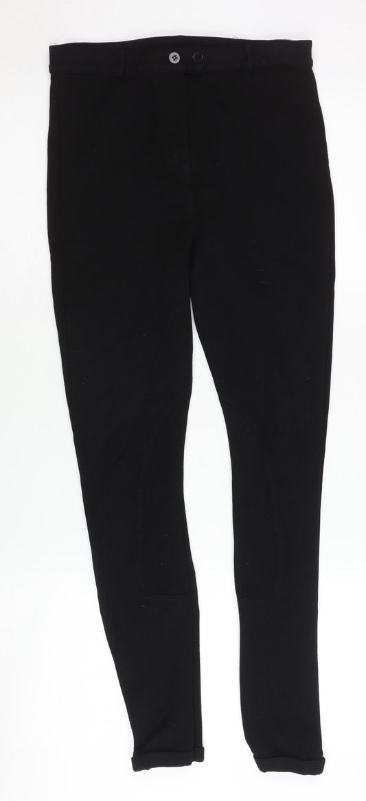Topshop Women’s Black Slim Fit Stretch Skinny Leggings UK 12