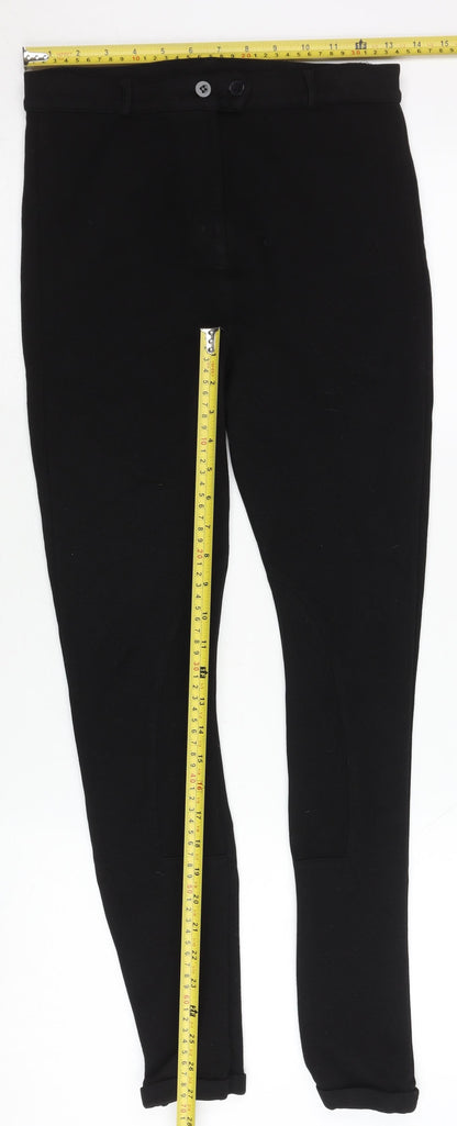 Topshop Women’s Black Slim Fit Stretch Skinny Leggings UK 12