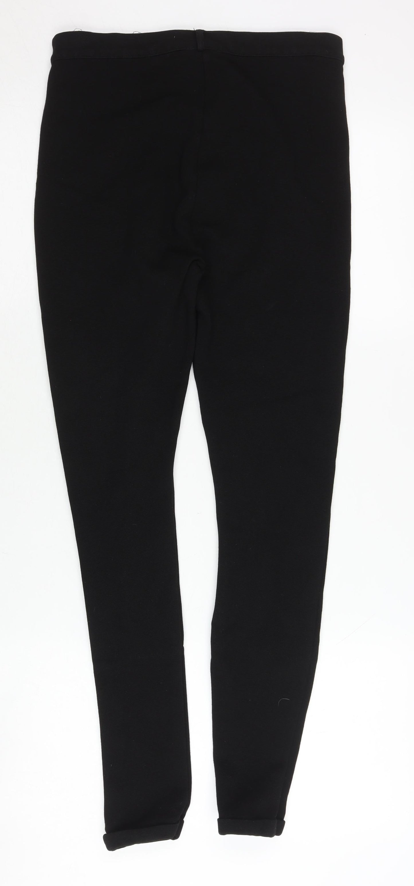 Topshop Women’s Black Slim Fit Stretch Skinny Leggings UK 12
