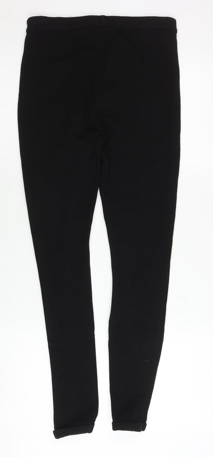 Topshop Women’s Black Slim Fit Stretch Skinny Leggings UK 12
