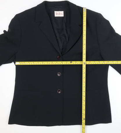 Betty Barclay Womens Black Blazer Size 18 Workwear Jacket