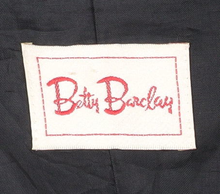 Betty Barclay Womens Black Blazer Size 18 Workwear Jacket