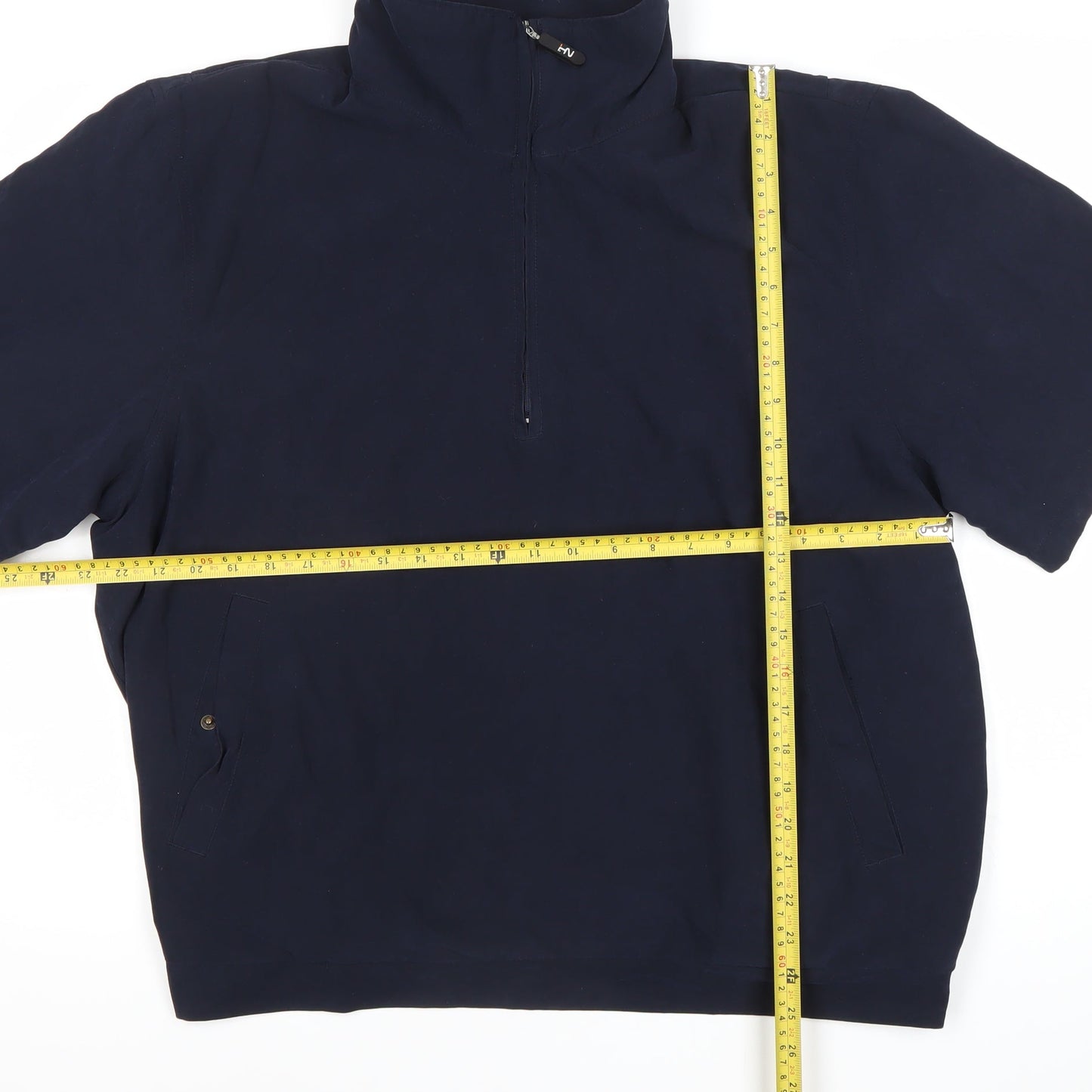 Mens UK Size L New Hampshire Blue Basic Jacket