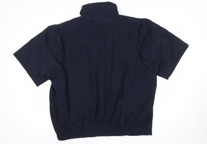 Mens UK Size L New Hampshire Blue Basic Jacket