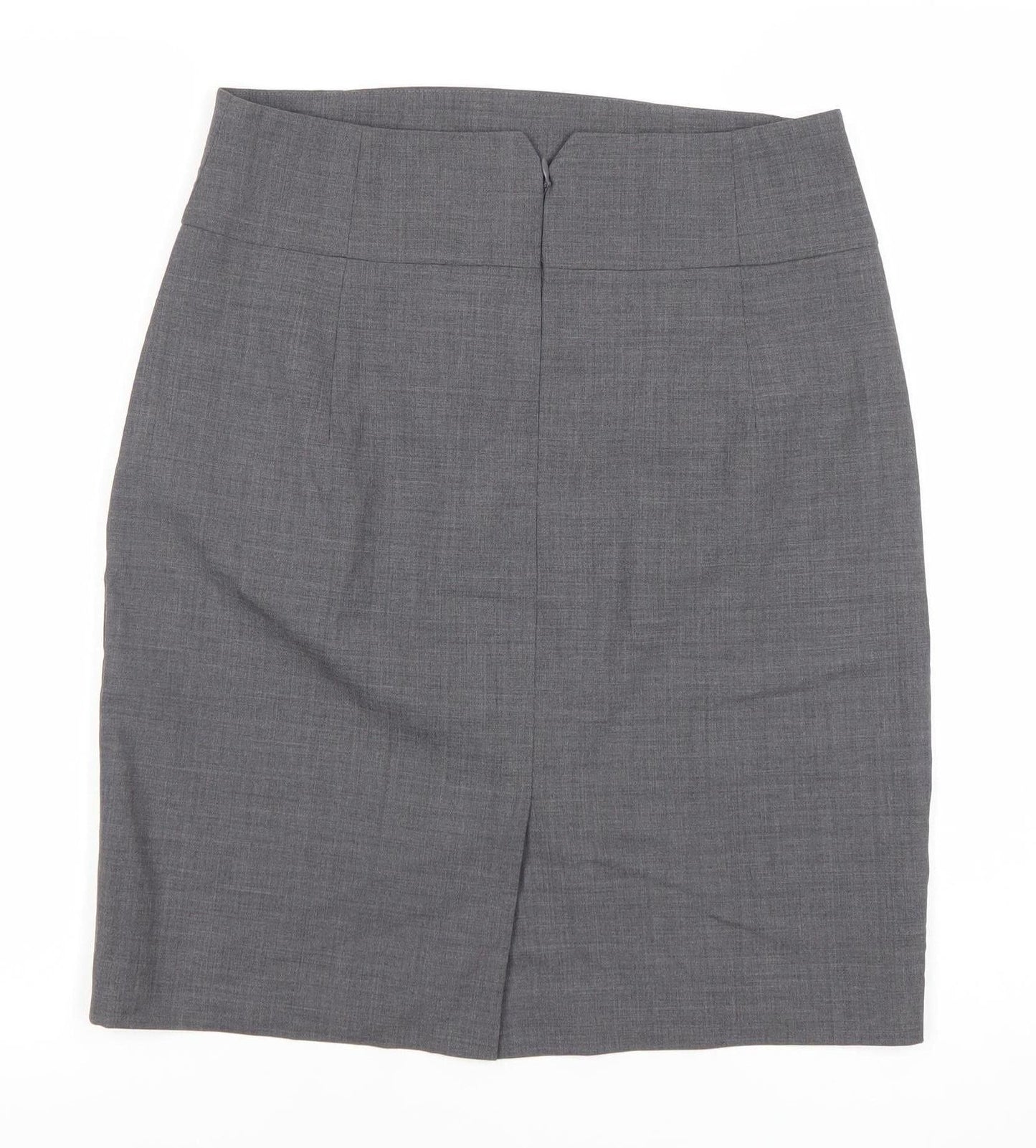 Banana Republic Women’s Grey Wool Pencil Skirt Size 10 Workwear
