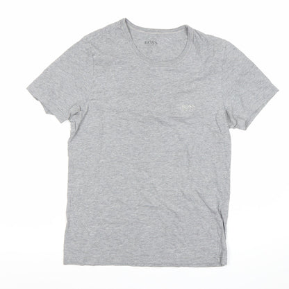 Mens UK Size S HUGO BOSS Grey  T-Shirt