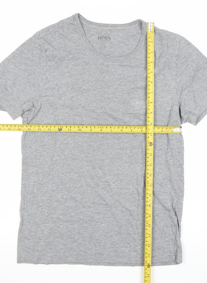 Mens UK Size S HUGO BOSS Grey  T-Shirt