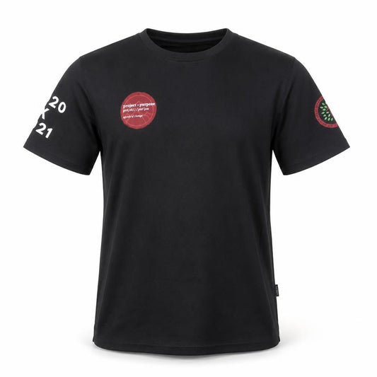 Oren Men’s Black M Graphic Print Crew Neck Short Sleeve T-Shirt