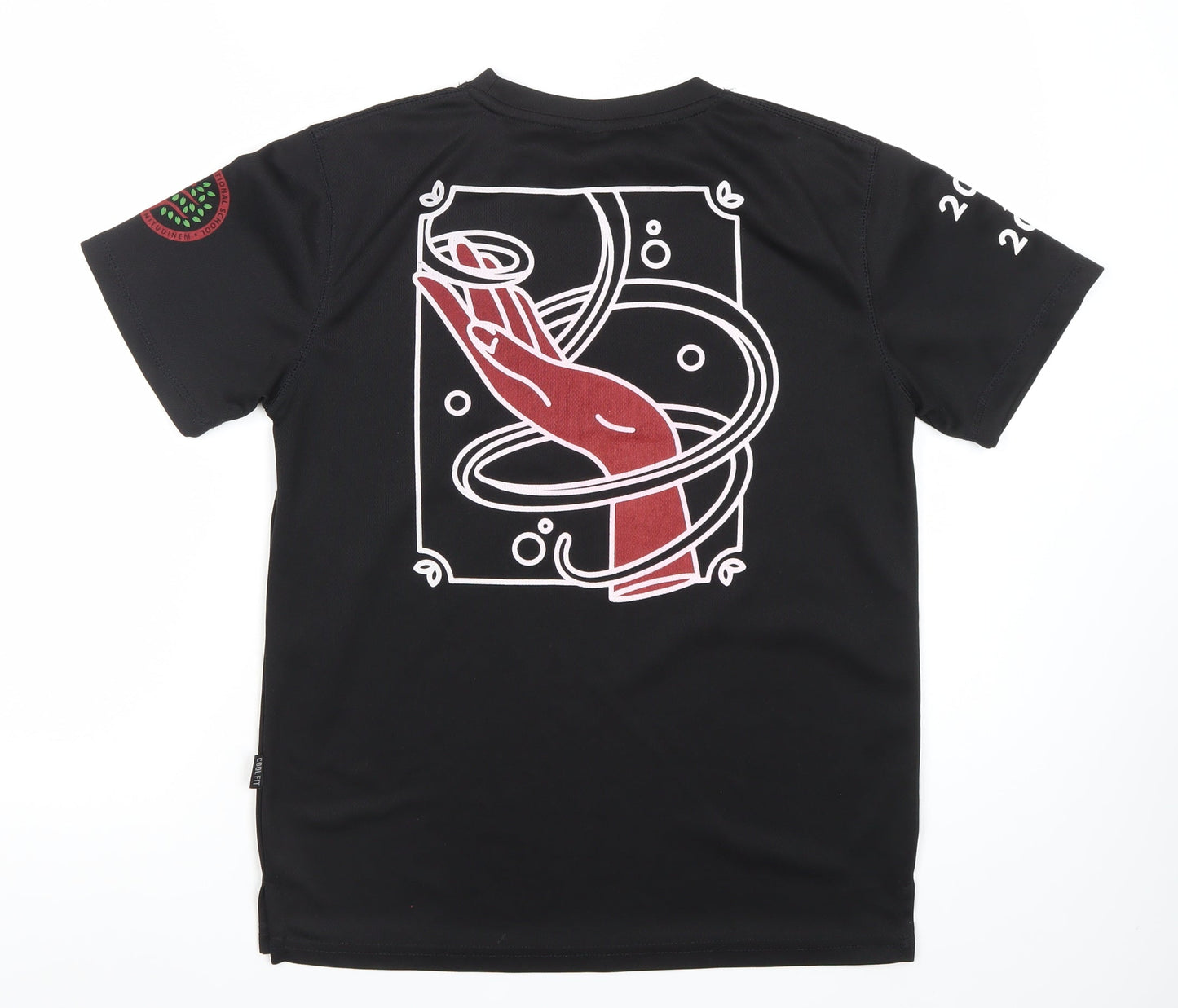 Oren Men’s Black M Graphic Print Crew Neck Short Sleeve T-Shirt