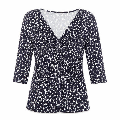 Womens UK Size 14 Phase Eight Blue Tunic Blouse