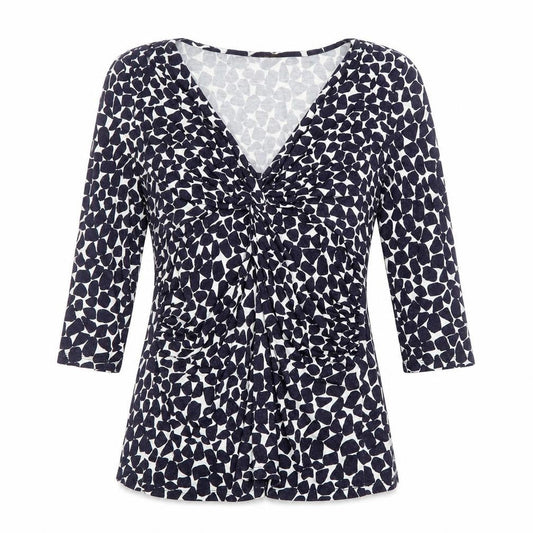Womens UK Size 14 Phase Eight Blue Tunic Blouse