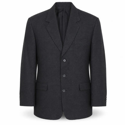 Modern Classics Men's Grey Wool Blend Blazer Jacket Size 42 Regular
