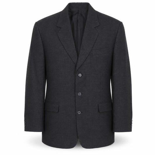 Modern Classics Men's Grey Wool Blend Blazer Jacket Size 42 Regular