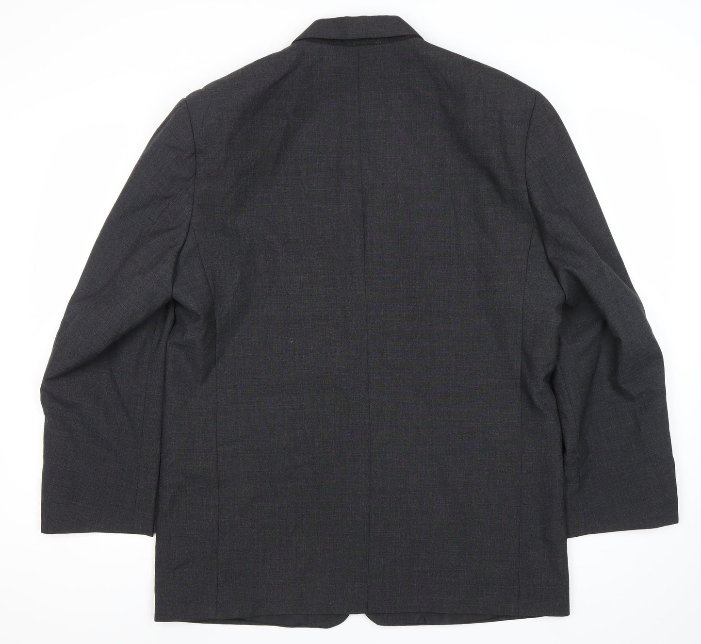 Modern Classics Men's Grey Wool Blend Blazer Jacket Size 42 Regular