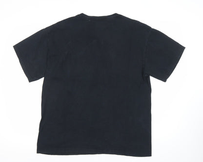 PARK 7 Men’s Black L Sports University Graphic T-Shirt 2009 Champions