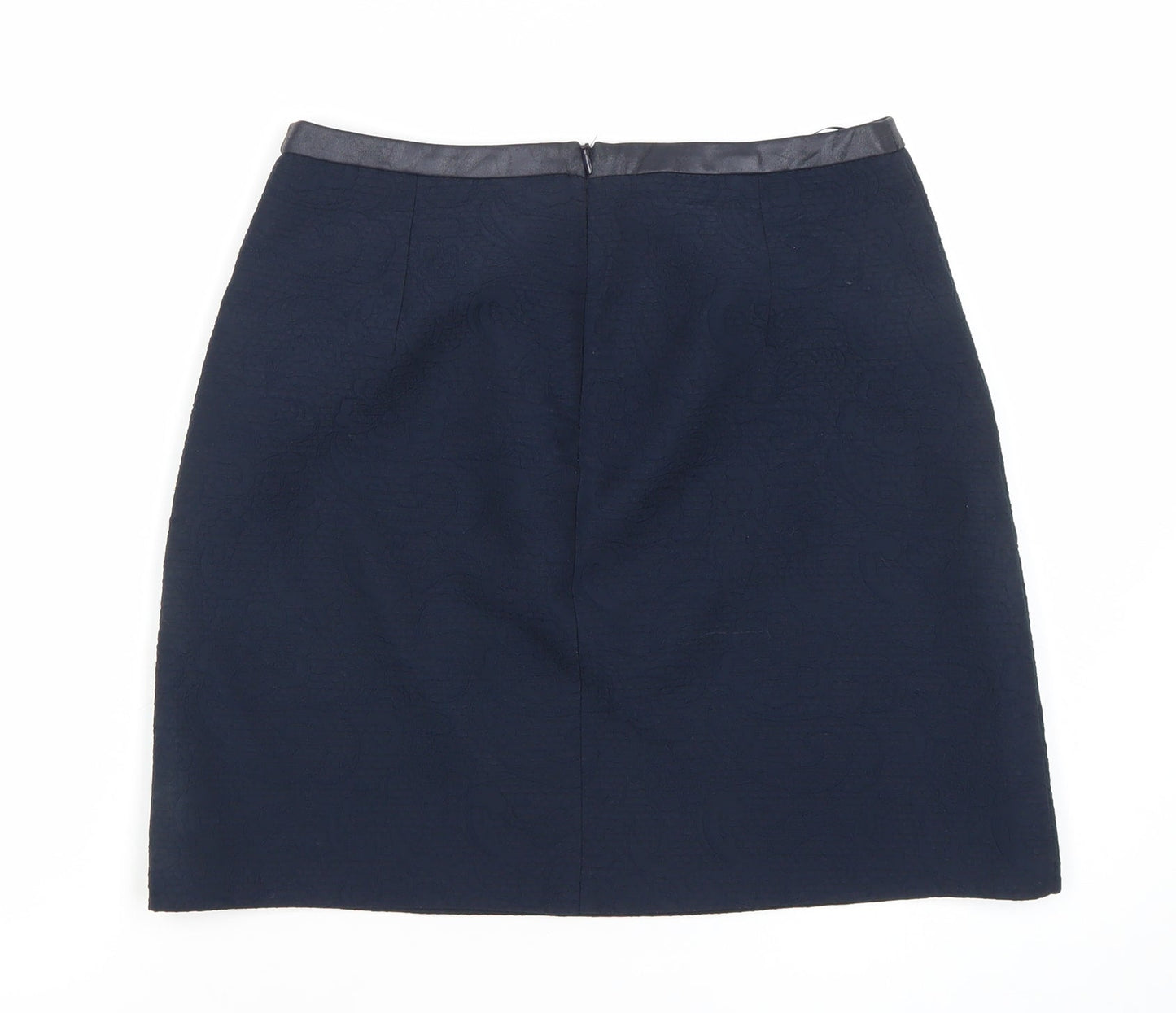 Koton Women’s Blue Size 10 Pencil Skirt Knee Length Formal