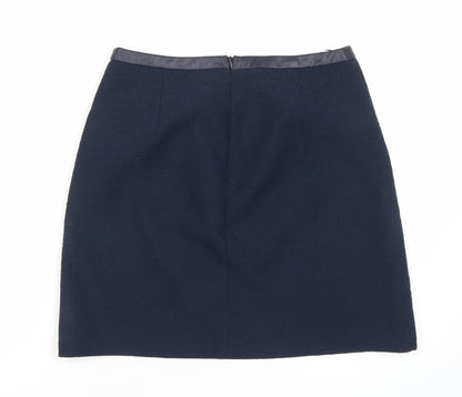 Koton Women’s Blue Size 10 Pencil Skirt Knee Length Formal