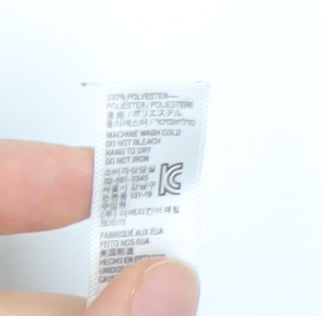 American Apparel Women’s Black Flare Knee Length Skirt Size S Polyester