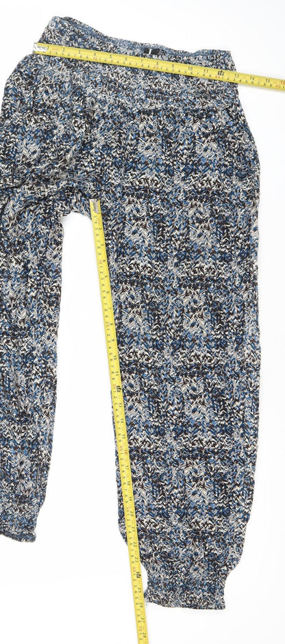 Label London Women’s Multicoloured Harem Trousers Size 10