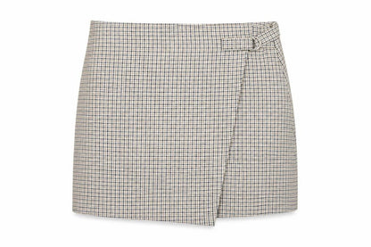 Womens UK Size S Cotton On Wrap Twill Skirt