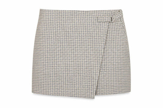 Womens UK Size S Cotton On Wrap Twill Skirt
