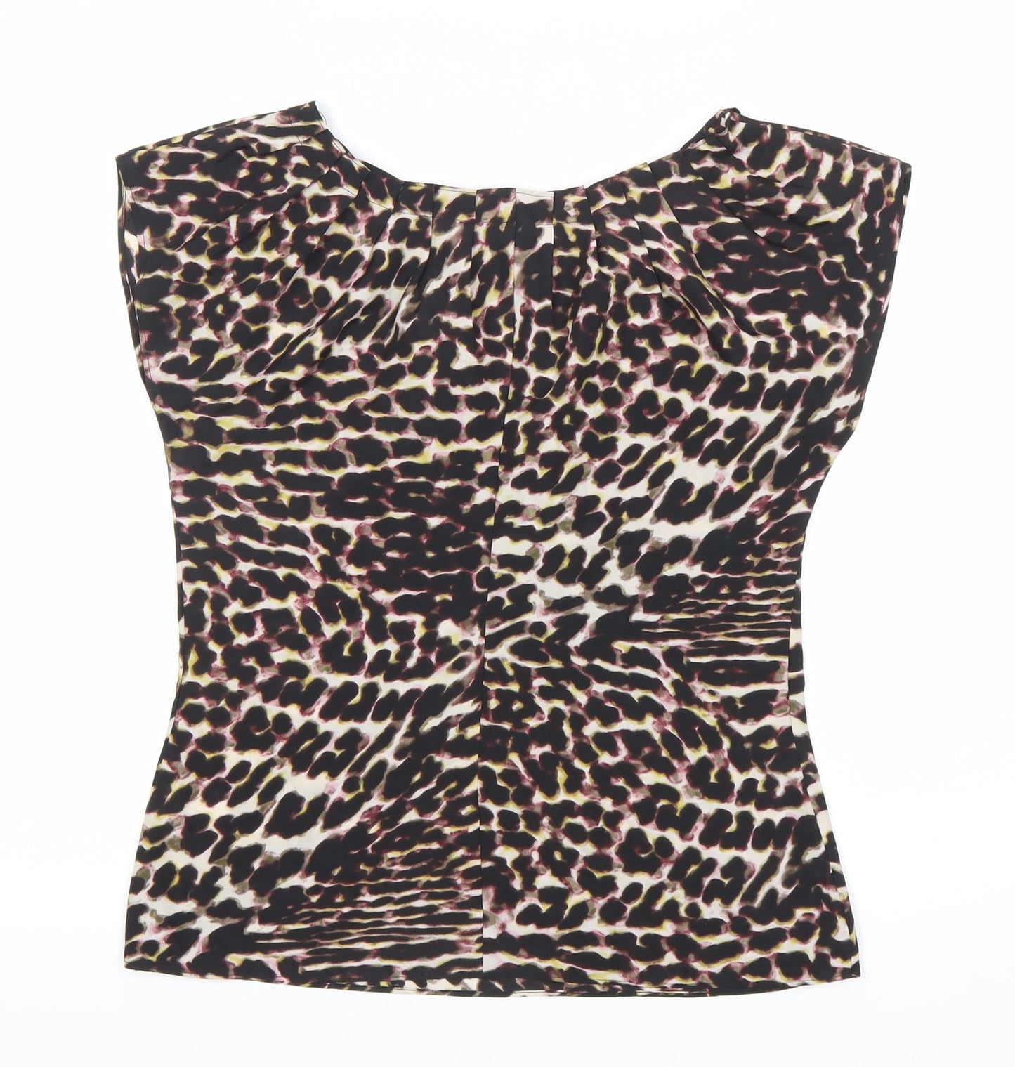 Coast Womens Multicoloured Animal Print Blouse Size 10