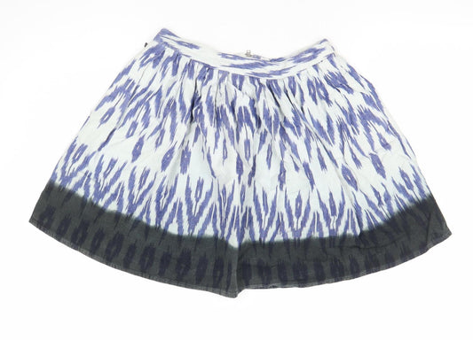 Womens UK Size 8 Topshop A-Line Woven Skirt