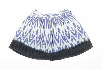 Womens UK Size 8 Topshop A-Line Woven Skirt