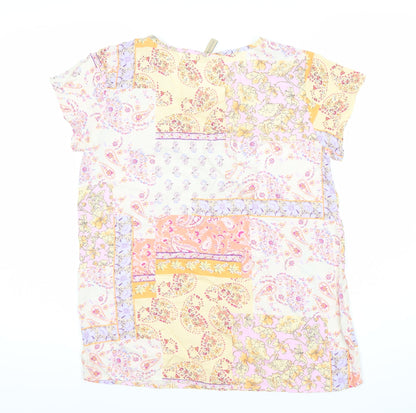 Soya Concept Womens Multicoloured Paisley Floral Tunic Blouse Size S