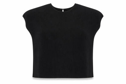Womens UK Size 10 Marks and Spencer Black Basic Blouse