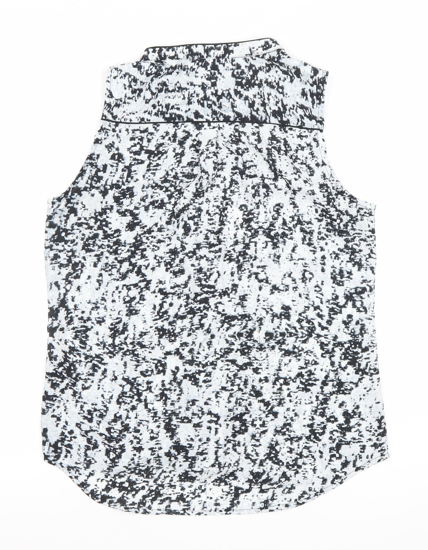 Womens UK Size 10 H&M Multicoloured Basic Button-Up