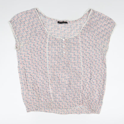 Womens UK Size 18 Just Elegance Multicoloured Tunic Blouse