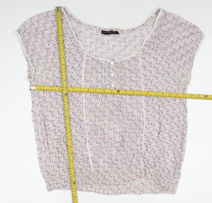 Womens UK Size 18 Just Elegance Multicoloured Tunic Blouse
