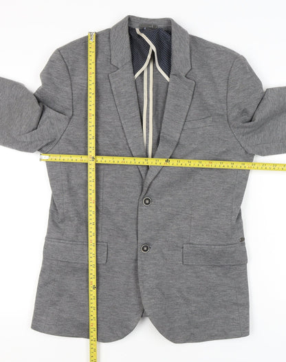 River Island Men’s Grey Blazer UK 42 Regular Fit Jacket
