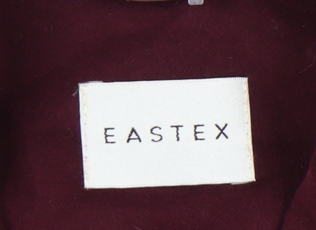 Eastex Women’s Red Size 12 Tailored Blazer Jacket Workwear