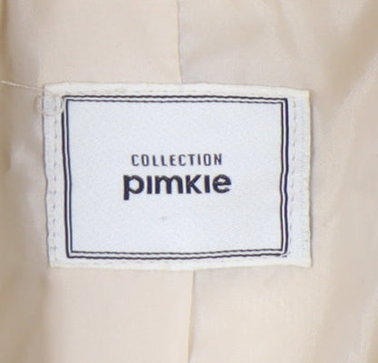 Womens UK Size S Pimkie Beige Basic Jacket
