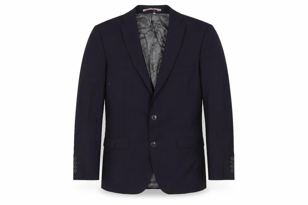 Mens UK Size 38 Ben Sherman Regular Blue Suit Jacket