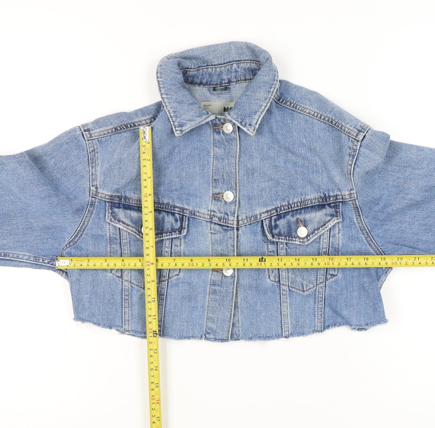 Womens UK Size 6 Topshop Blue Basic Jacket